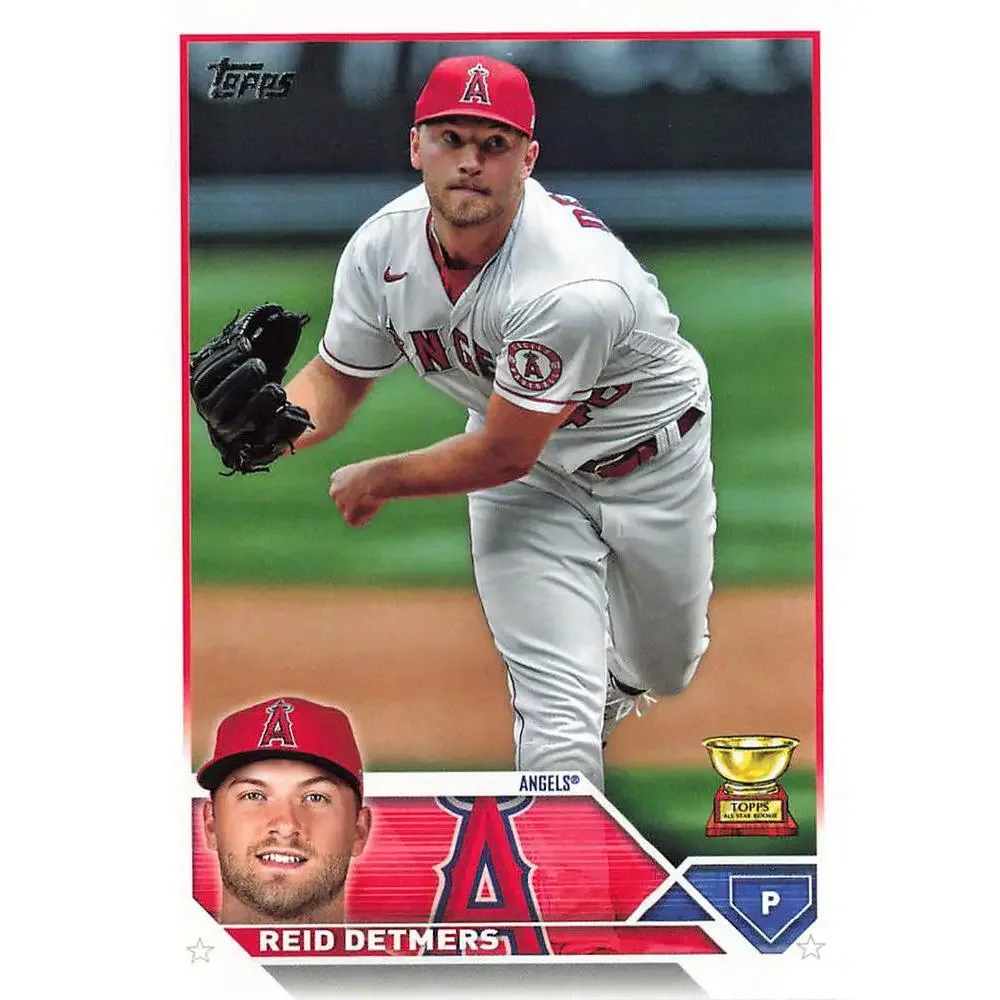 2023 Topps Reid Detmers #645 Los Angeles Angels